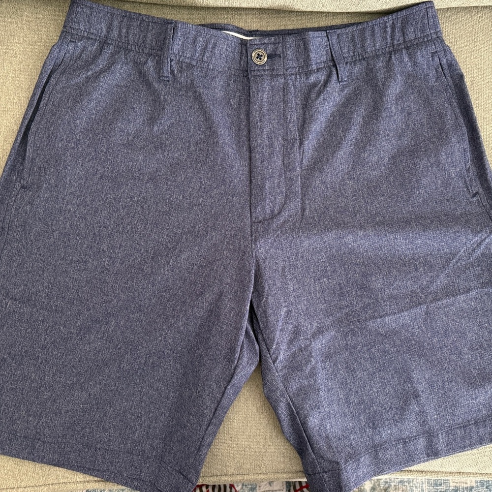 Under Armour Men's Dark Blue Flat Front Shorts